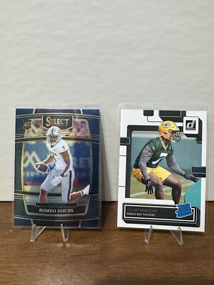 ROMEO DOUBS RC 2022 Panini SELECT Draft Picks # 16 Quay Walker Rated Rookie #356