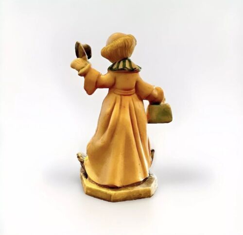 Old Fontanini Ornleans Clown Figure From Italy 3.5” Depose Soft Plastic/Rubber - Picture 2 of 4