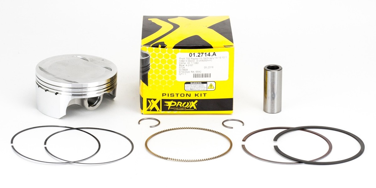 Yamaha Raptor 700, 2015-2019, Std Pro-X Piston Kit - 01.2714.A | eBay