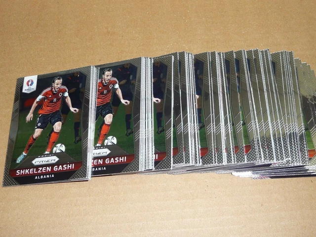 2016 Panini Prizm UEFA EURO SOCCER SHKELZEN GASHI BASE LOT OF 77 ALBANIA #196