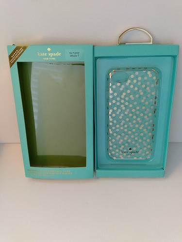 KATE SPADE iPhone 7 4.7 phone case Polka Dot / Confetti Rose & Gold Polka Dot - Picture 3 of 10