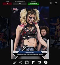 DIGITAL Topps WWE Slam 25 TOPPS NOW February 6 - ALEXA BLISS
