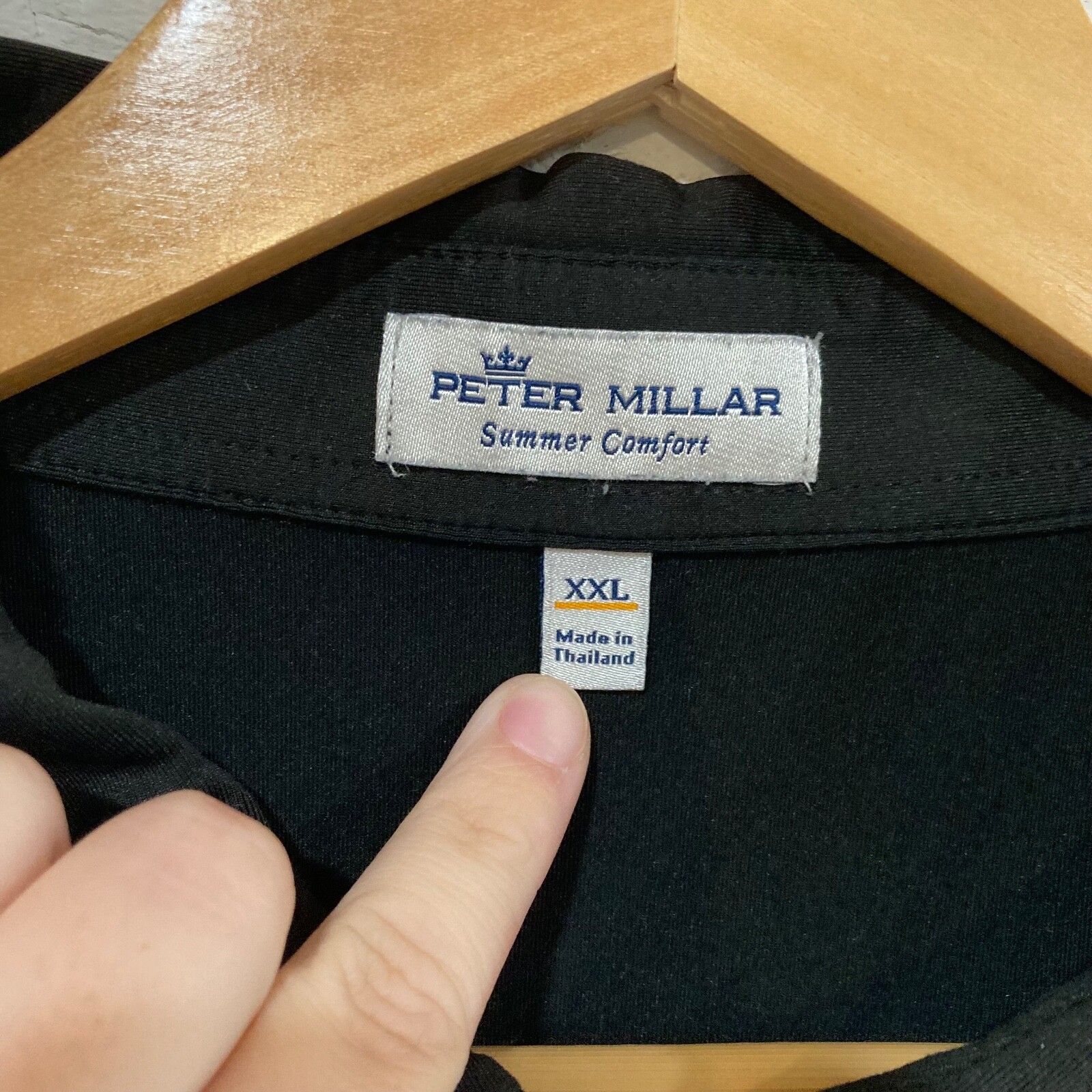 Peter Millar Solid Performance Jersey Polo Shirt … - image 3