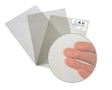 R  G 12" Wide DIY Stainless Steel Vent Mesh Screen - 20 Mesh .014" Wire Dia.