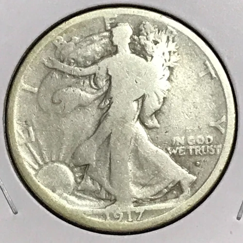 U.S. Walking Liberty Half Good 1917-D
