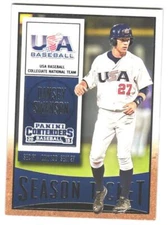 2015 Panini Contenders Dansby Swanson #63