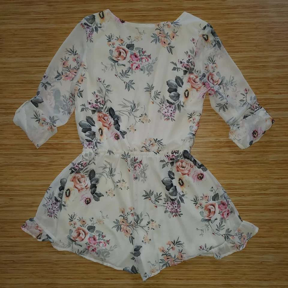 Mameluco Pantalones Cortos Papaya Juniors Manga Larga Forrado Gasa Talla MEDIANA Verano Preown Foto 3 de 4