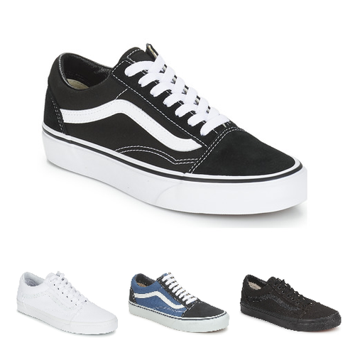 Scarpe VANS OLD SKOOL Sneakers Uomo Donna Ginnastica Sportive Nero Blu  Bianco | eBay