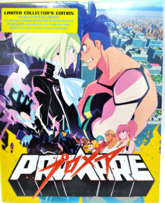 PROMARE Anime Full Length Movie 2 Disc Set BlueRay and CD Sound Trak PG-13 NEW