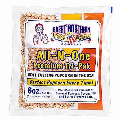 Paquetes de palomitas de maíz premedidos estilo cine todo en uno núcleo aceite de sal paquete... - Imagen 1 de 8