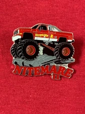 Nitemare II Monster Truck collectible lapel pin, tie tack, hatpin museum 4X4