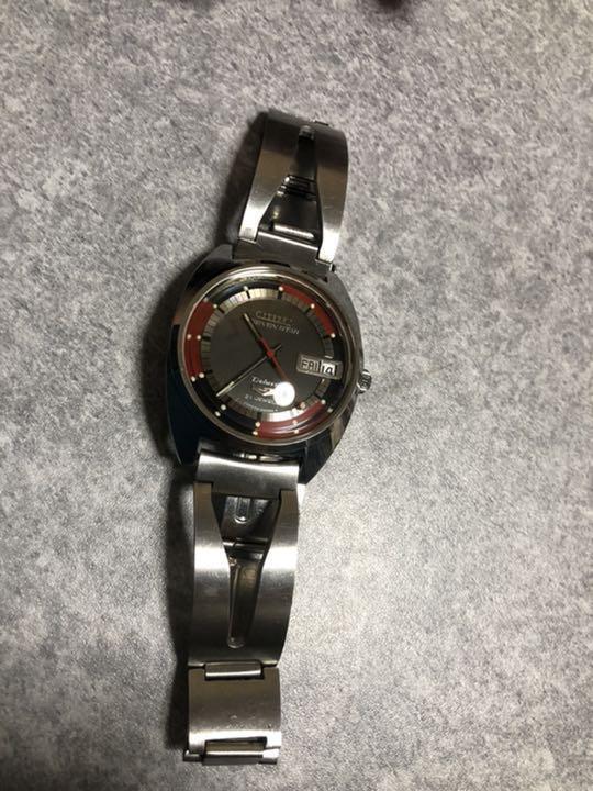 Citizen Seven Star DX Red Black Made in October 1969 Men's Citizen Seven Star DX Red Black Made in October 1969 Men's