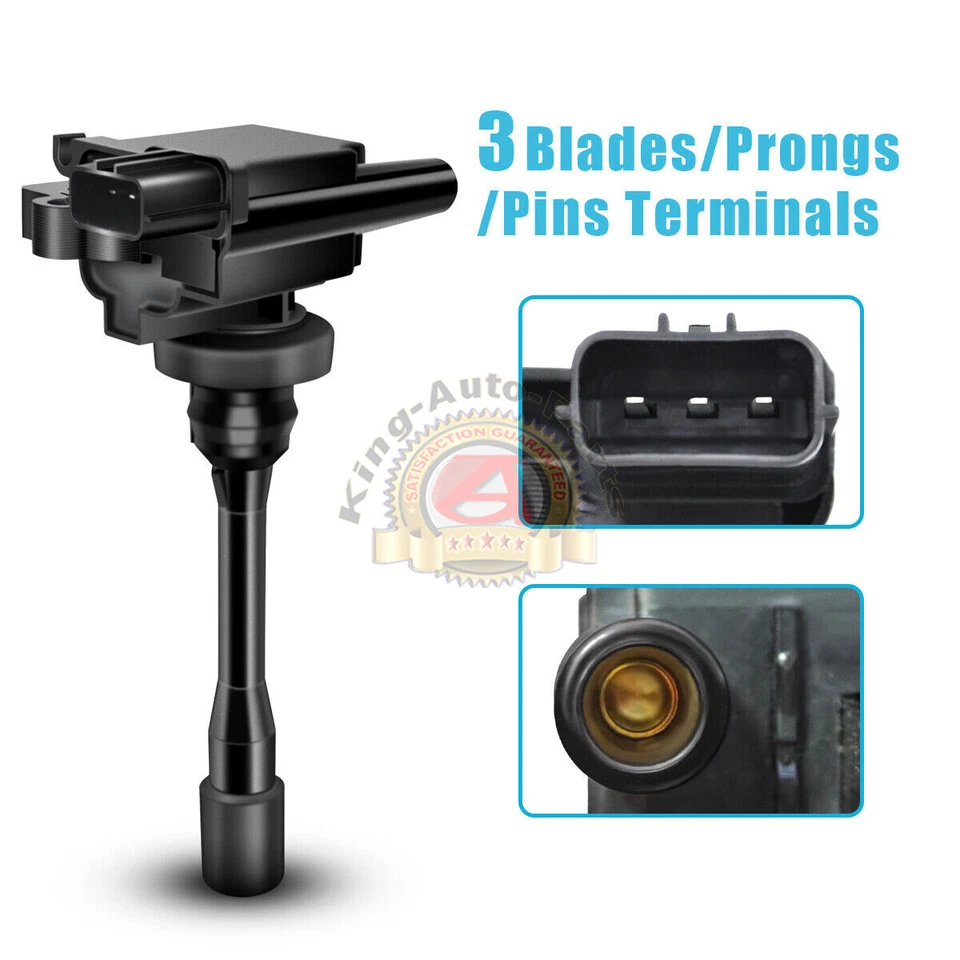 Ignition Coil Pack & Iridium Spark Plug For Mitsubishi Chrysler Sebring Galant Foto 2 de 4