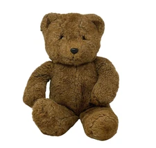 24K POLAR PUFF Ceasar Brown Teddy Bear 1987 13" Plush Mighty Star #4136 Special