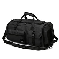 ✅​ Reisetasche Groß Damen Herren 65L Sporttasche Mit Schuhfach Nasstrockenfach
