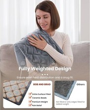 Weighted Heating Pad with Far Infrared Therapy 12"x24"For Body Leg Deeper Muscle
