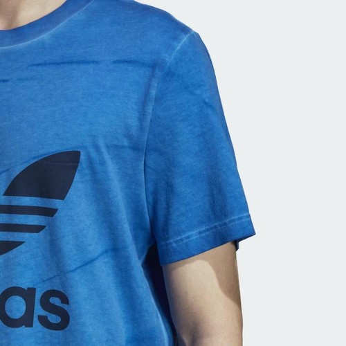 Adidas Originals Trefoil Tie Dye T-Shirt Herren Small Medium Large XL 2XL neu mit Etikett - Bild 4 von 5