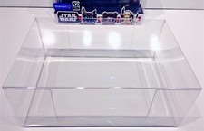 1 Box Protector For FUNKO POP! Smaller 3 packs.  Ewoks, Snap, Police Etc.  READ!