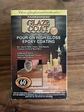 Famowood Glaze Coat Epoxy Adhesive Kit - 1 Pint Clear