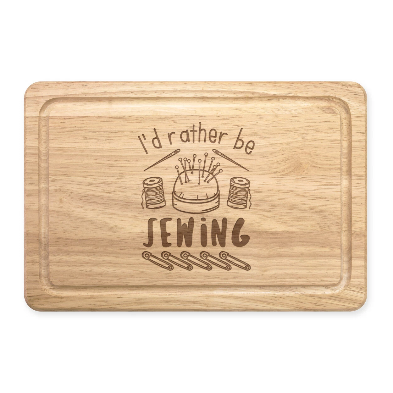 I'D Rather Being Rectangular Sewing Cut Board Worlds Best Awesome Mom