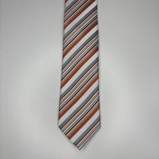 Wembley Neck Tie Stripes Multicolor 100 Polyester Hand Made