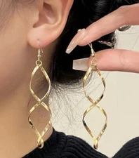 Aretes Aritos de Mujer Elegantes Aretes Pendientes Ideal Fiesta Gala Noche Dia