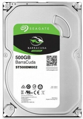 FESTPLATTE SEAGATE BARRACUDA 500GB ST500DM002 7200U/min 16MB SATA III 3.5'' Zoll