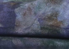 Midnight Dreaming HAND DYED RUG HOOKING WOOL  1/8 yard blue green Spotted Cur