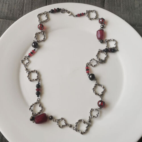 Neuf 30" Premier Designs collier simple brin cadeau vintage femmes bijoux de fête - Photo 1 sur 3