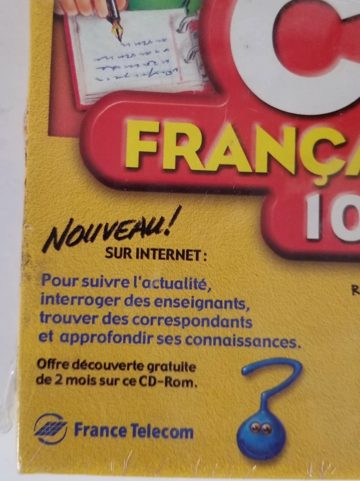 TLC Edusoft French and Math PC Program In French New sealed 10 - 11 years 1999 - Image 4 of 4