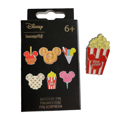 Loungefly Disney Mickey Mouse Treats Mystery Box Enamel Pin - BOX OF POPCORN