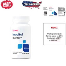 500mg Inositol Supplement - Unflavored, 100 Servings for Optimal Cellular Health