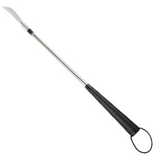 Portable Long Shoe Horn Stainless Steel Spring Handled Shoe Accessories
