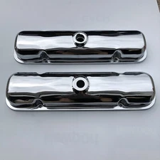 67-72 GTO FIREBIRD CHROME VALVE COVERS Reproduction 67-81 Pontiac 400 389 455
