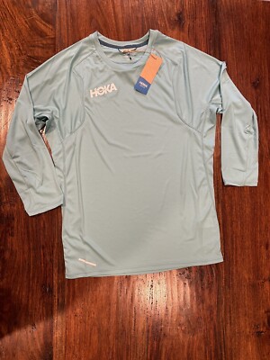 陸上用シャツ HOKA ONE ONE Performance 3/4 Sleeve NWT! HOKA
