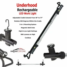 LED Rechargeable Work Light Under Hood Adjustable Cordless Interior Light Bar