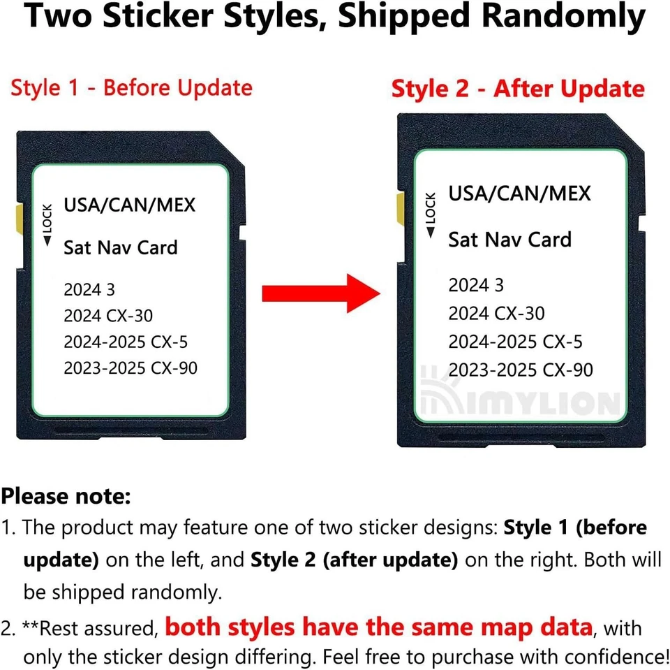 Navigation SD Card Latest Version GPS Maps Compatible with 2024 CX-30/3, 2024... - Image 3 of 4