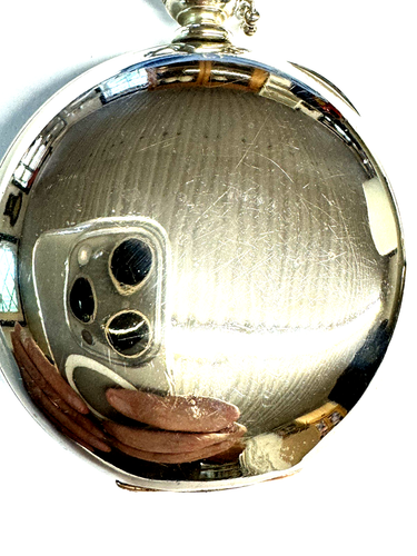 WALTHAM 18s BROADWAY key wind pocket watch, 7 jewel, cleaned, oiled and timed - Picture 6 of 16