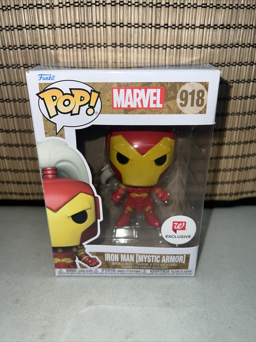 Funko Pop  ミスティックアーマー アイアンマン #918 Amazon.com: Iron Man (Mystic Armor) funko pop Exclusive