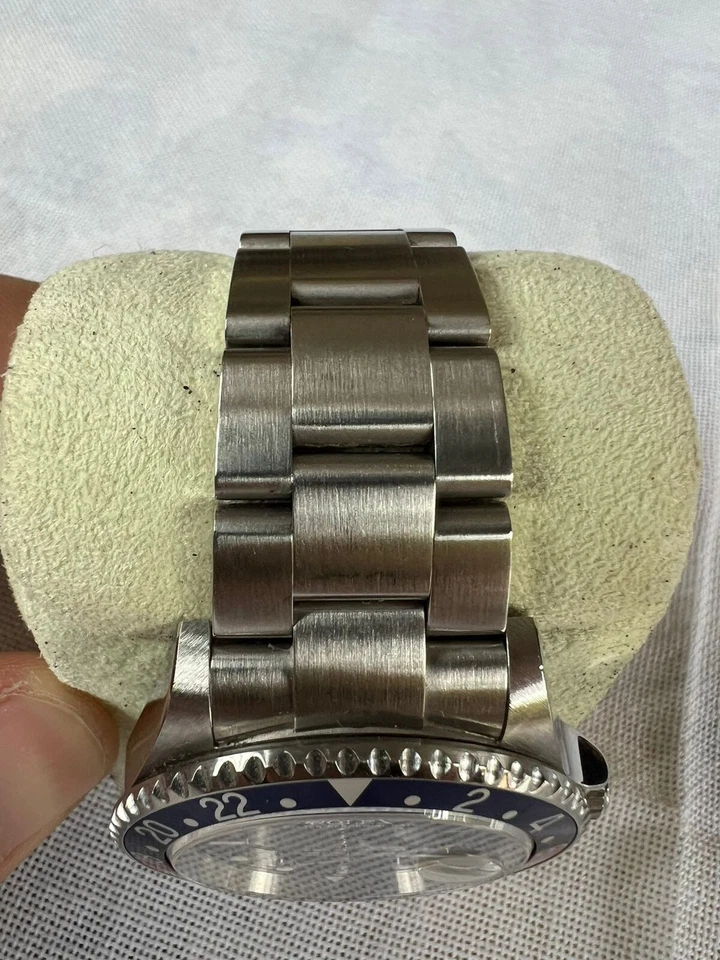 Rolex GMT-Master II 16710 -  PEPSI - Special with "ERROR DIAL" 3186 caliber mov. - Image 4 of 4