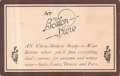 Fort Smith Arkansas-The Boston Lager ~ 1922 Werbe Postkarte