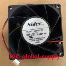 V35132-16F 1PCS NEW NIDEC cooling fan DC24V 0.45A 80*80*38mm 2pin  Fast shipment