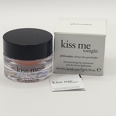 Philosophy Kiss Me Tonight Moisturizing Lip Treatment Balm  0.30 oz/ 9g