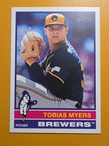 2025 Topps Heritage #137 Tobias Myers | Baseball Card