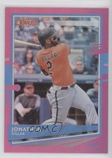 2020 Panini Donruss Holo Pink Jonathan Villar #137 11n6