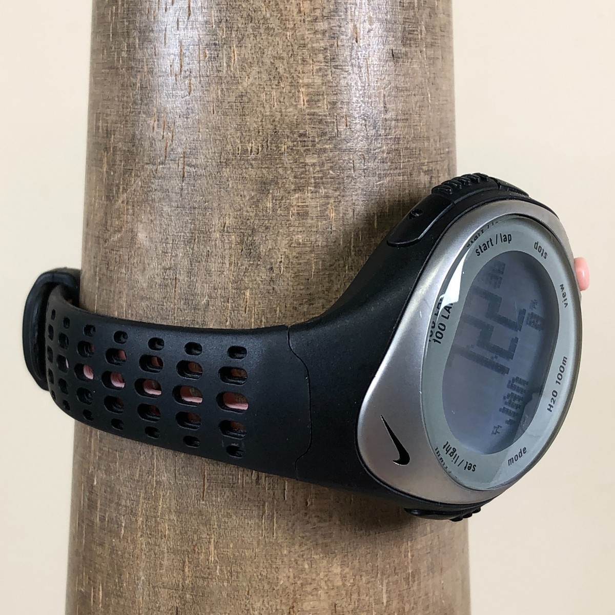 Nike Bowerman Women WR0126 Sport 100 Lap Silicone Quartz Analog