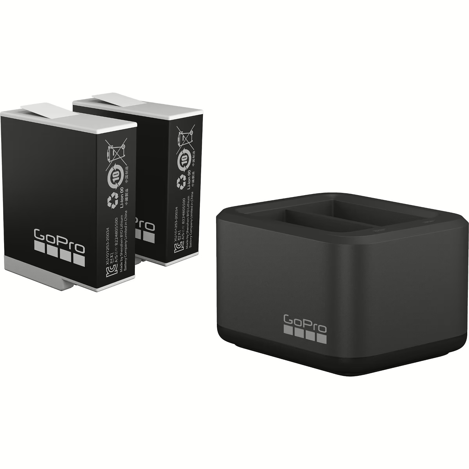 GoPro Dual Battery Charger + Batteries ADDBD-211-EU