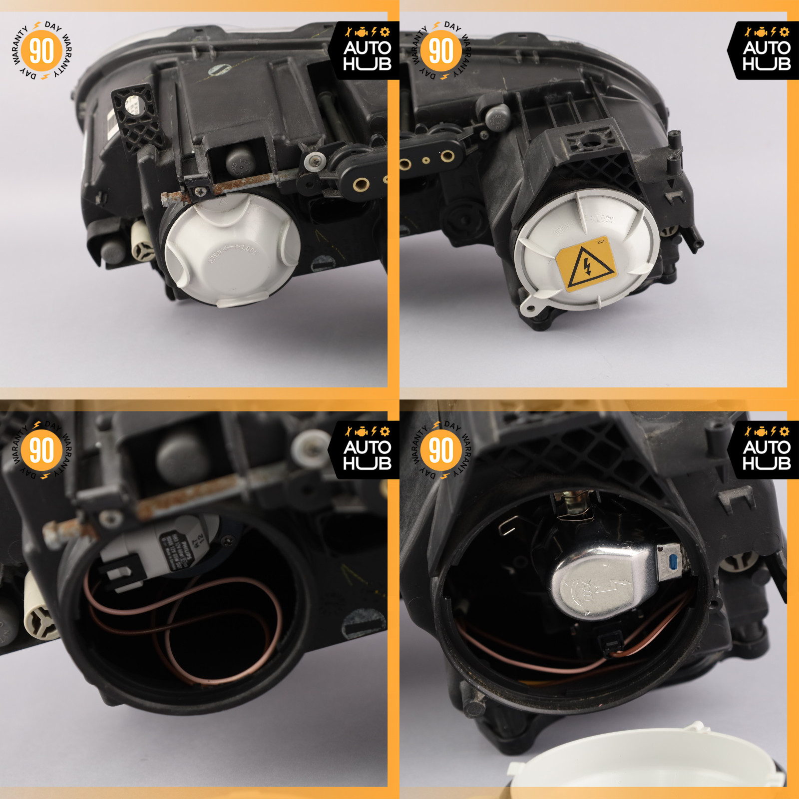 03-08 Bentley Continental GT GTC Flying Spur Right Headlight Lamp Xenon OEM 81k