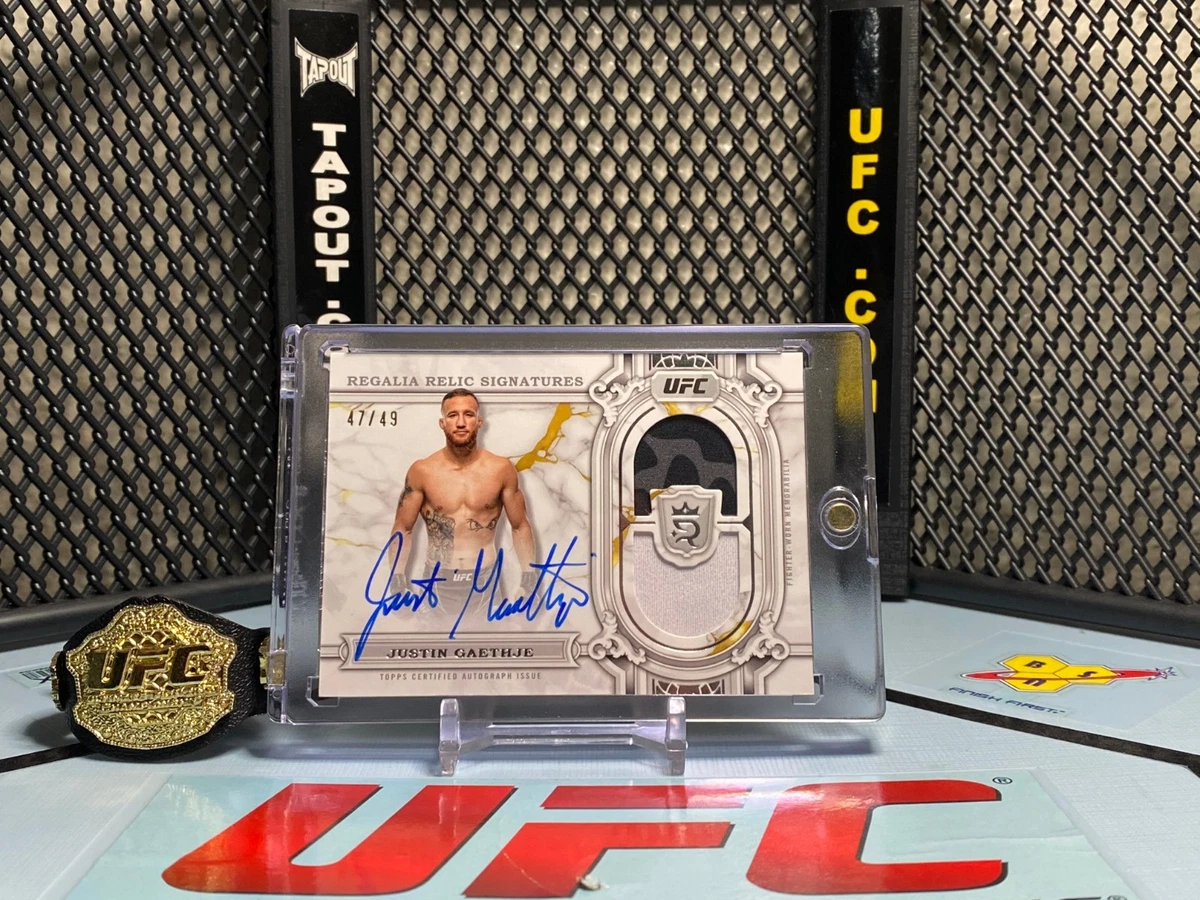 Justin Gaethje Trading Cards for sale | eBay