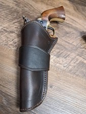 Left Hand Lined Leather Western Holster For Colt SAA 5.5"